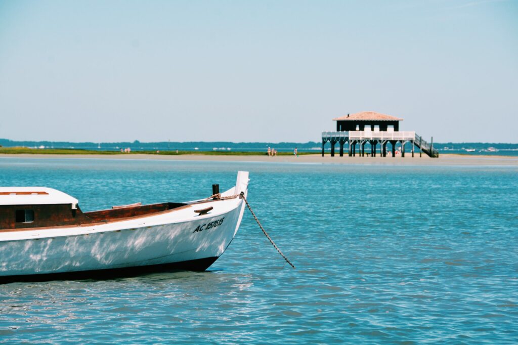 bunker sur plage du cap ferret