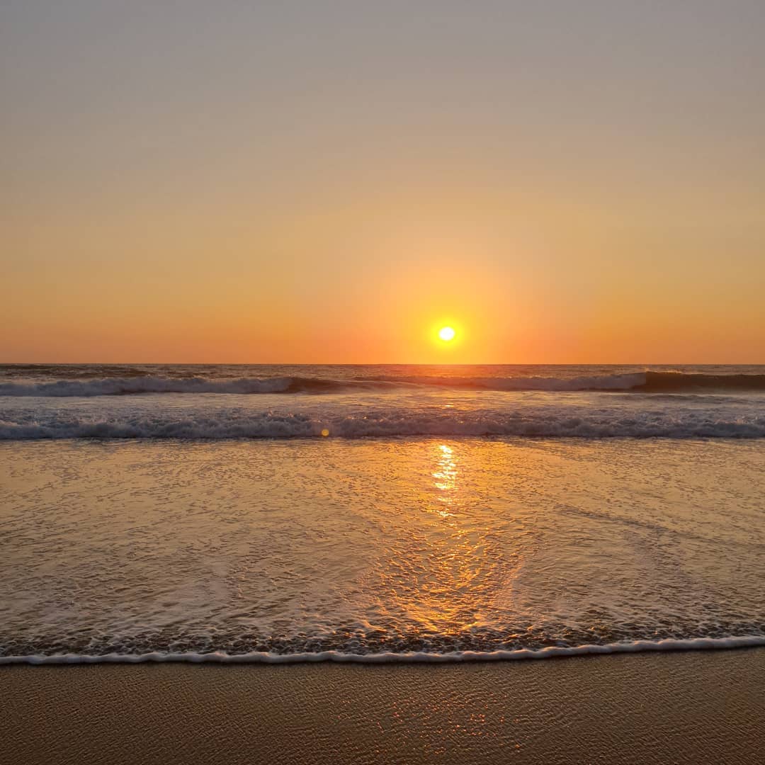 coucher de soleil plage Cap Ferret